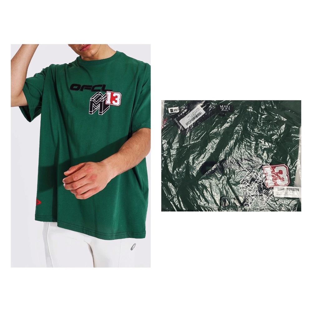 Oversized Official 13 varsity T-shirt